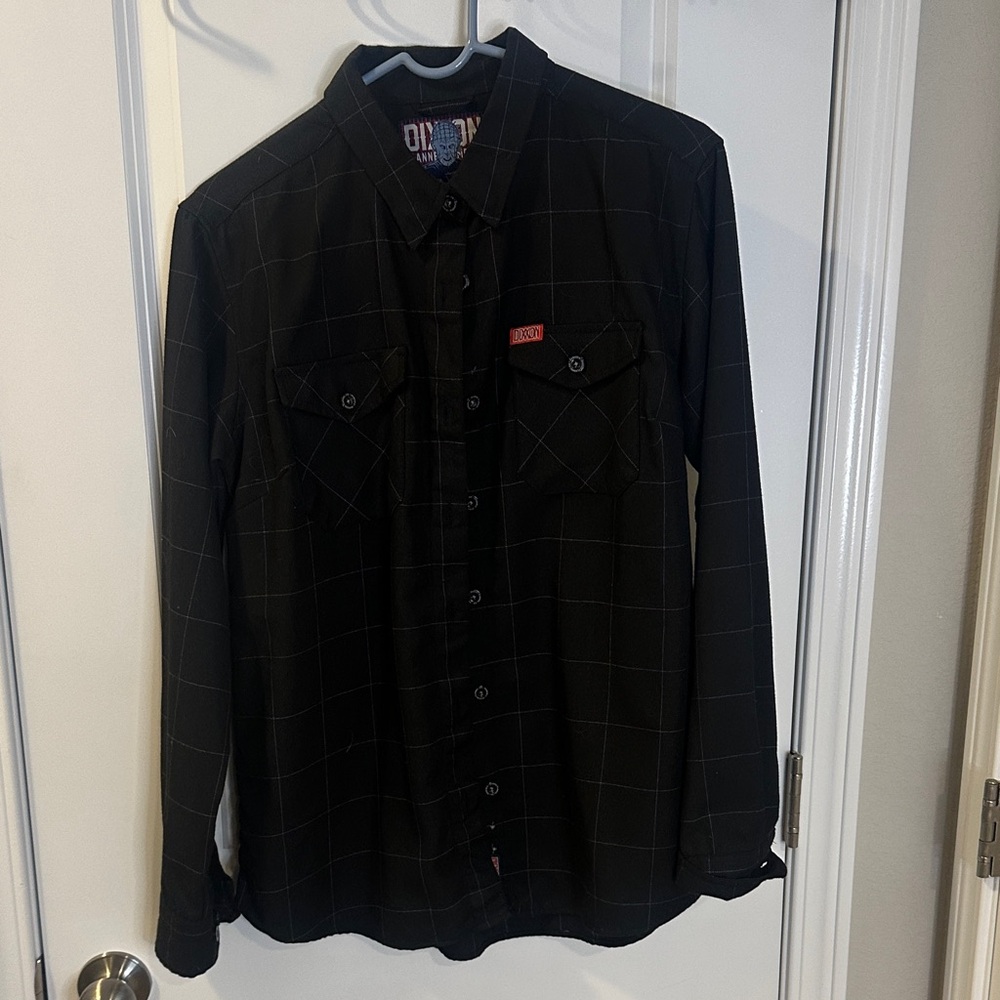 Women’s Dixxon Flannel Button Down Pinhead Large